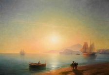 The Bay of Naples, 1878. Creator: Aivazovsky, Ivan Konstantinovich (1817-1900)