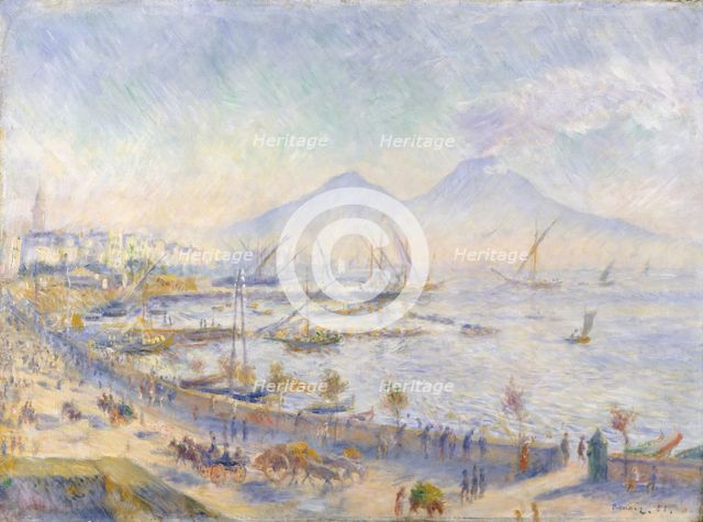 The Bay of Naples, 1881. Creator: Pierre-Auguste Renoir.