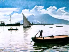The Bay of Naples 1909. Artist: Albert Marquet