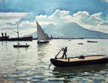 The Bay of Naples 1909. Artist: Albert Marquet
