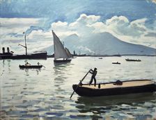 The Bay of Naples 1909. Artist: Albert Marquet