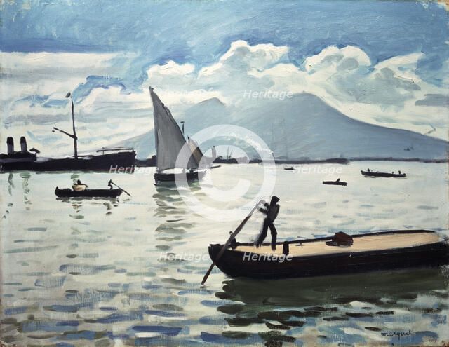 'The Bay of Naples', 1909.  Artist: Albert Marquet