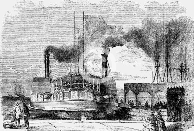 'The Bay State Steam-Boat', 1854 Creator: Unknown.