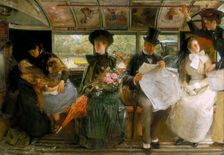 The Bayswater Omnibus 1895. Creator: George William Joy