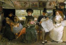The Bayswater Omnibus 1895. Artist: George William Joy