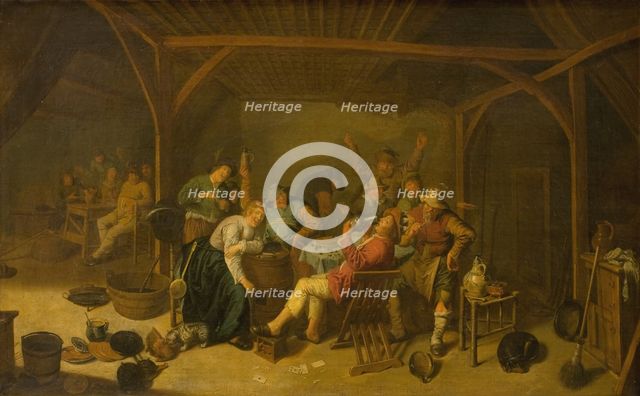 The Bean King is Drinking, 1625-1668. Creator: Jan Miense Molenaer.