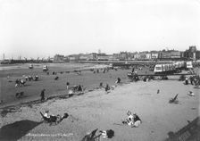 The beach at Margate, Kent, 1890-1910