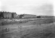 The beach at Blackpool, Lancashire, 1890-1910