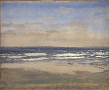 The Beach at Rågeleje, 1843. Creator: Peter Christian Thamsen Skovgaard