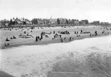 The beach at St Anne's-on-Sea, Lancashire, 1890-1910