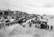 The beach at St Anne's-on-Sea, Lancashire, 1890-1910