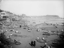The beach at Scarborough, East Riding of Yorkshire