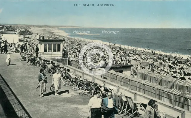 'The Beach, Aberdeen', 1961. Creator: Unknown.