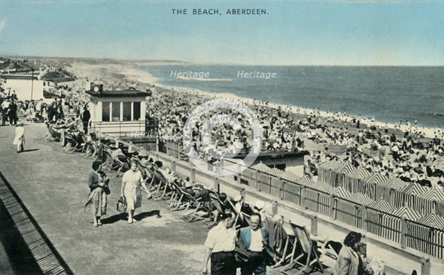 'The Beach, Aberdeen', 1961. Creator: Unknown.