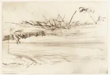 The Beach, Hastings, 1873. Creator: James Abbott McNeill Whistler