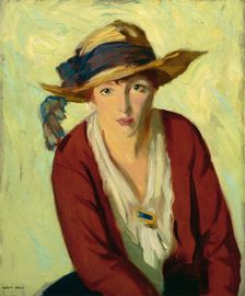 The Beach Hat, 1914. Creator: Robert Henri
