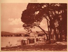 The Beach, Juan-les-Pins 1930. Creator: Unknown