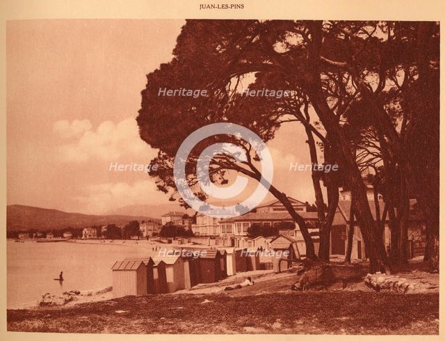 'The Beach, Juan-les-Pins', 1930. Creator: Unknown.