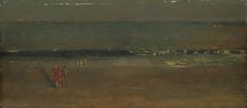The Beach, Late Afternoon, 1870-72 (?). Creator: Winslow Homer