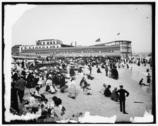 The Beach, Rockaway, Long Island, c1904. Creator: Unknown