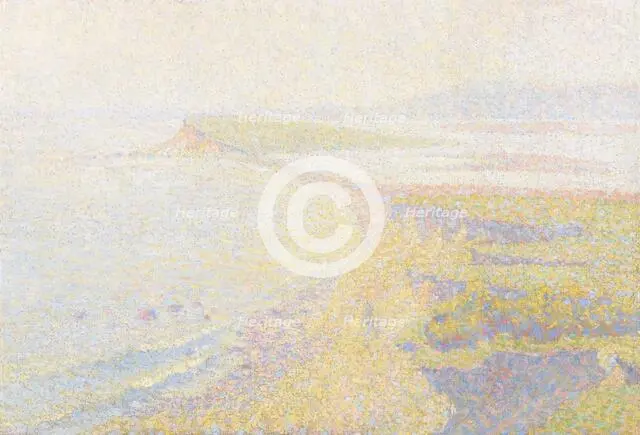 The Beach, Scituate, about 1895-1898. Creator: Thomas Buford Meteyard.