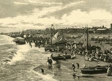 The Beach, Yarmouth 1898. Creator: Unknown