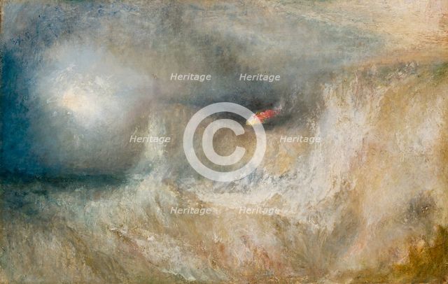'The Beacon light', 1835-40. Creator: William Turner.