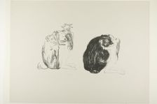 The Bear, from Alpha and Omega, 1908/09. Creator: Edvard Munch