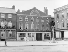 The Bear Hotel, Wantage, Oxfordshire, 1895. Artist: Henry Taunt