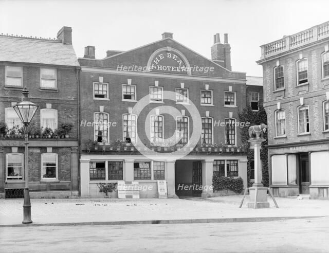 The Bear Hotel, Wantage, Oxfordshire, 1895. Artist: Henry Taunt