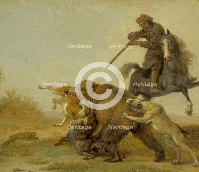 The Bear Hunt, 1650. Creator: Paulus Potter.