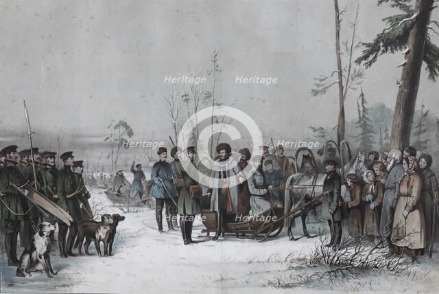 The Bear Hunt of Tsar Alexander II, 1858-1860.