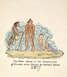 The Bear Scene in the Pantomime of Gnomes and Fairies at Sadler's Wells, 1817