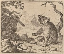 The Bear Sent as Messenger, probably c. 1645/1656. Creator: Allart van Everdingen