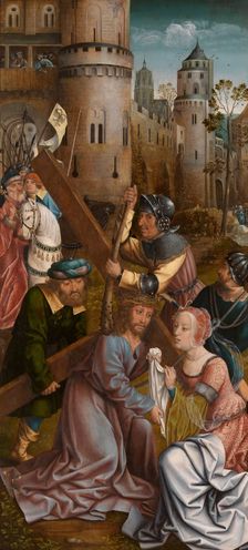The Bearing of the Cross, 1510. Creator: Master of Frankfurt