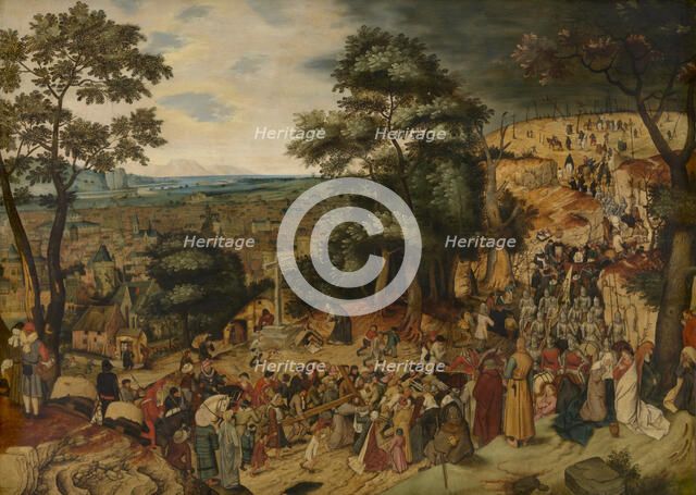 The Bearing of the Cross, 1603. Creator: Pieter Brueghel the Younger.