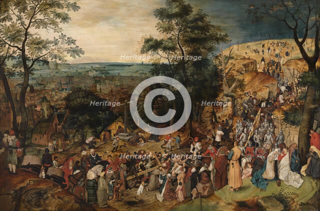 The Bearing of the Cross, c1580-1630. Creator: Pieter Brueghel the Younger.
