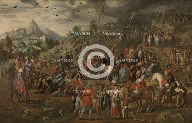 The Bearing of the Cross. Creator: Pieter Aertsen.