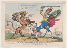 The Beast As Described In The Revelations, Chap. 13, Resembling Napoleon Buonapar..., July 22, 1808. Creator: Thomas Rowlandson