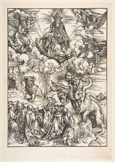 The Beast with Two Horns Like a Lamb, from The Apocalypse.n.d. Creator: Albrecht Durer