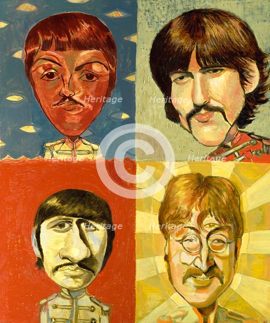 The Beatles. Creator: Dan Springer.