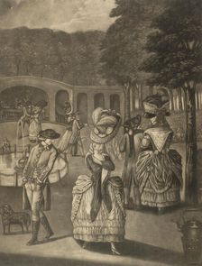 The Beauties of Bagnigge Wells, London, (late 18th century?)