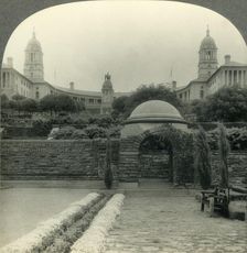 The Beautiful Union Buildings and Gardens, Pretoria, Transvaal, Union of South Africa c1930s. Creator: Unknown