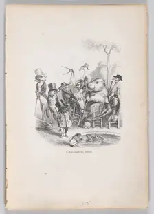 The Beautiful World of the Tuileries from Scenes from the Private and Public Life o..., ca. 1837-47. Creator: Andrew Best Leloir