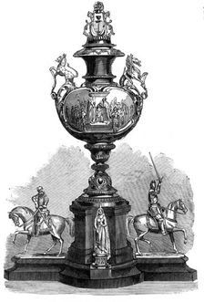 The Beaufort Cup for the Bath Races, 1868. Creator: Unknown