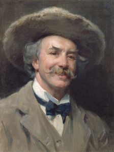 The Beaver Hat, 1908. Creator: Frank Bramley