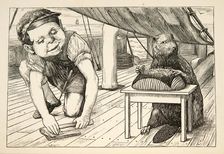 The Beaver kept looking the opposite way pub. 1876. Creator: Henry Holiday (1839 - 1927)