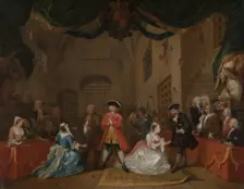 The Beggar's Opera, 1729. Creator: William Hogarth