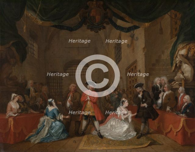 The Beggar's Opera, 1729. Creator: William Hogarth.