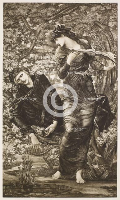 The Beguiling of Merlin, c1870s, (1900). Creator: Unknown.